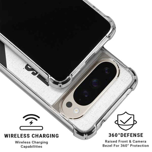 NHL Vegas Golden Knights Script Pixel 9/9 Pro Clear Case